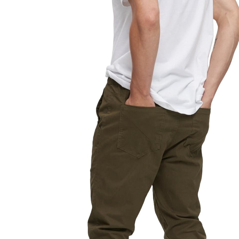 Pantalon de jogging chino olive Kuwallatee