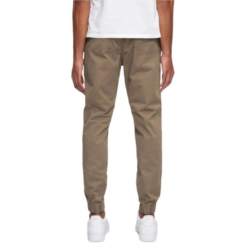 Taupe Midweight Chino Jogger