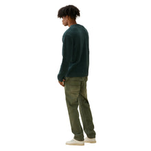 Spruce Textured Knit Crewneck