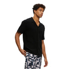 Black Knitted Yacht Shirt
