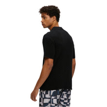 Black Knitted Yacht Shirt