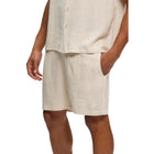 Natural Linen Shorts