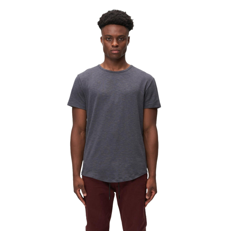 Kuwallatee Charcoal Slub Hi-Lo Tee