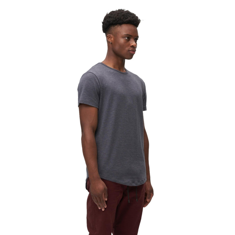 Kuwallatee Charcoal Slub Hi-Lo Tee