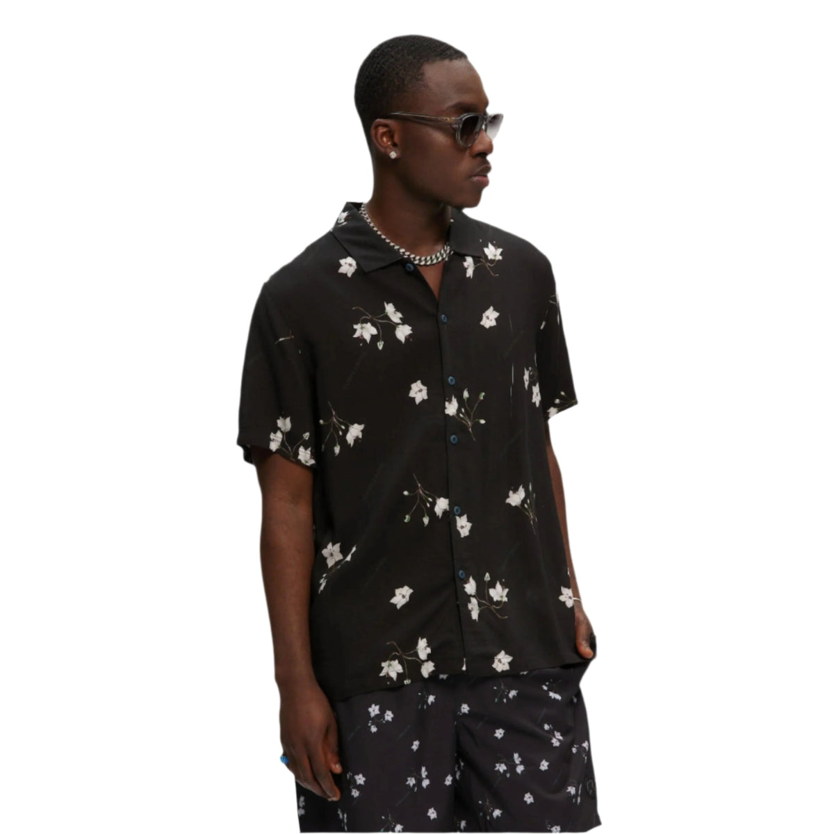 Ditsy Flower Beach Shirt 2.0-3