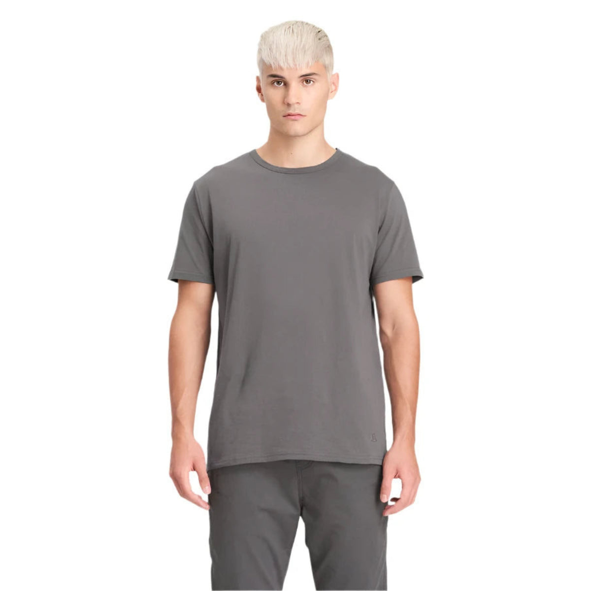 T-shirt gris bio-1