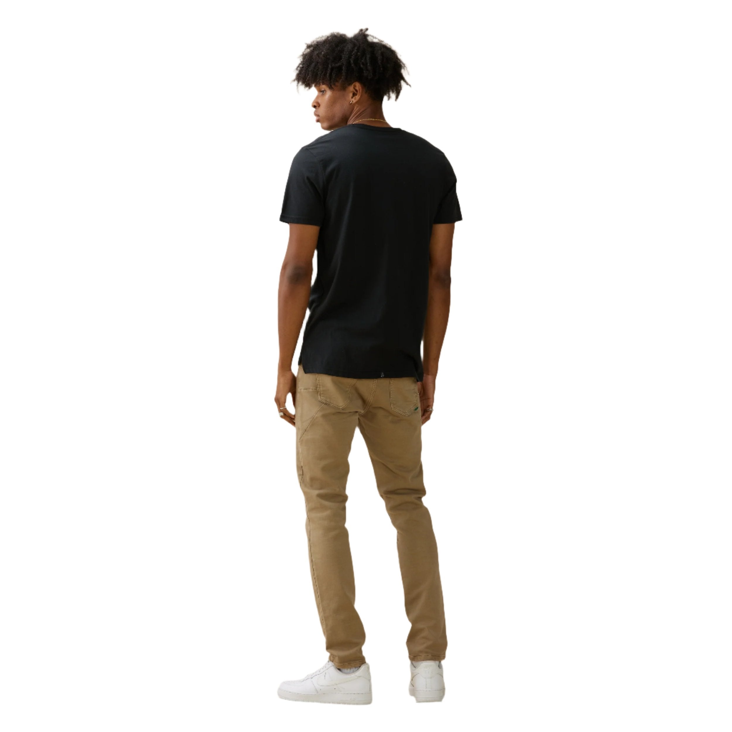Black Eazy Split Tee