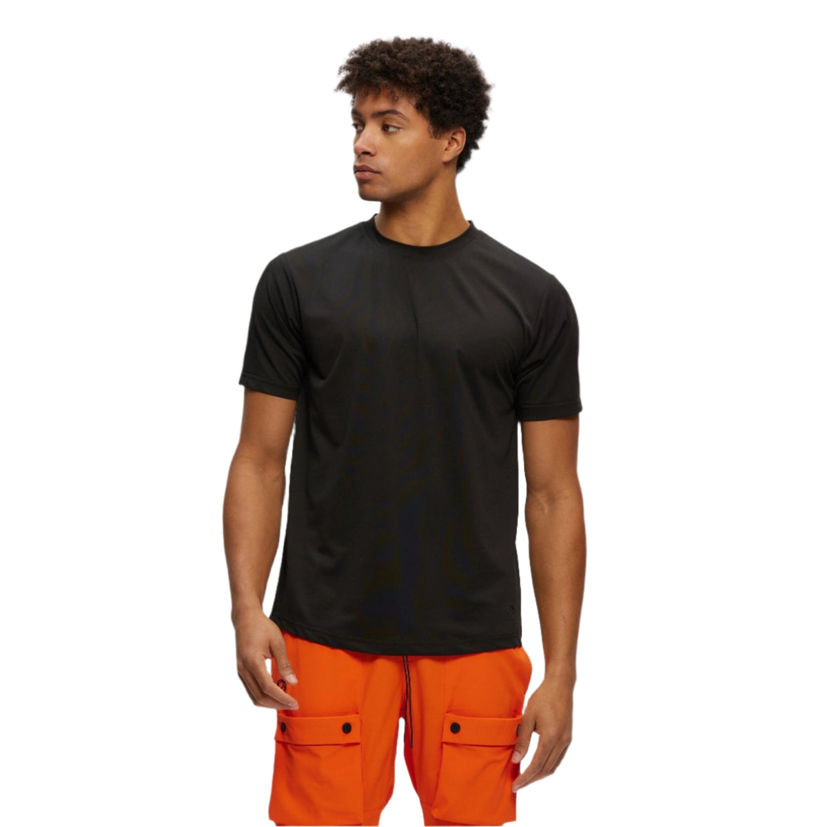 T-shirt noir premium Tek Essential-1