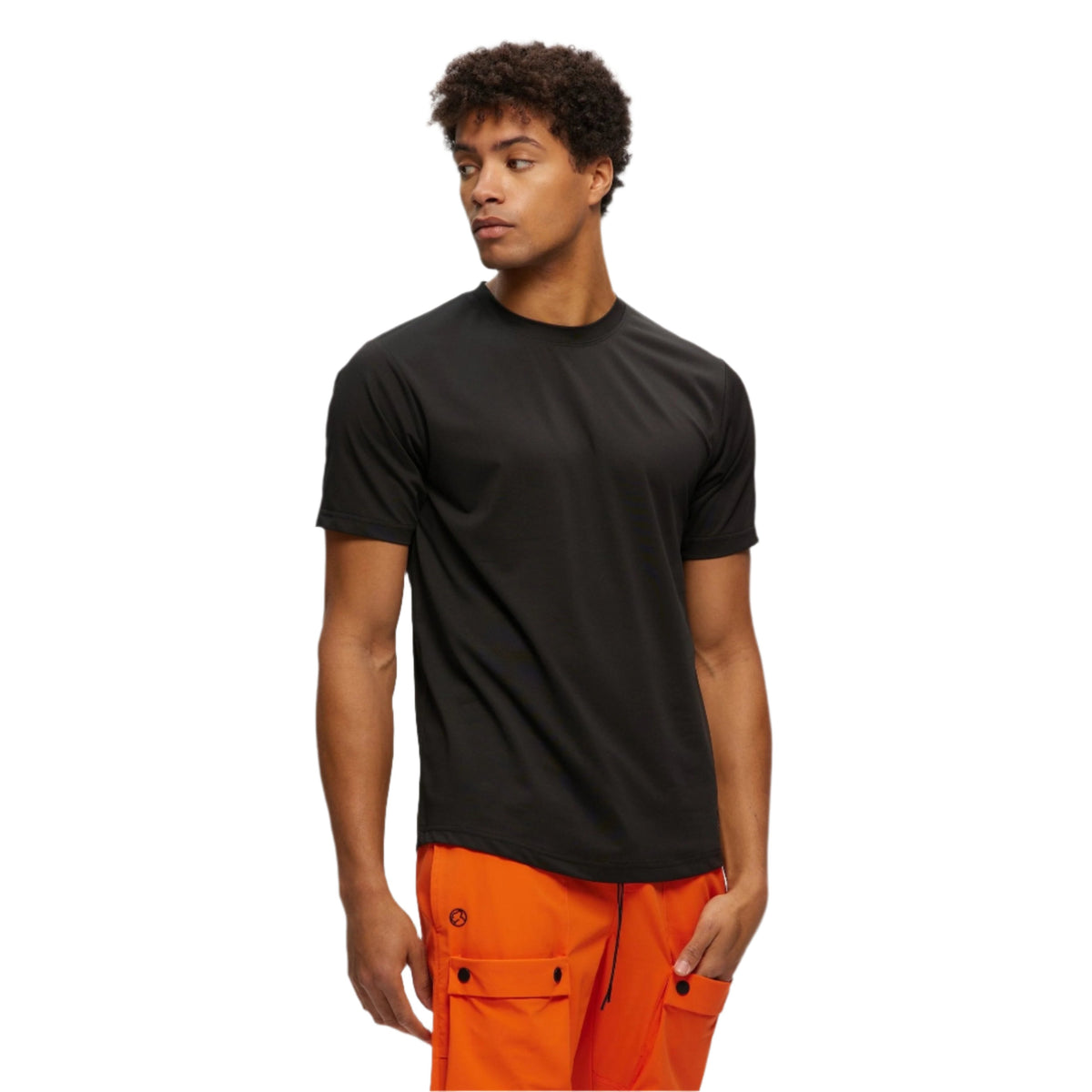 T-shirt noir premium Tek Essential-2