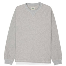 Athletic Grey Washed Waffle Crewneck