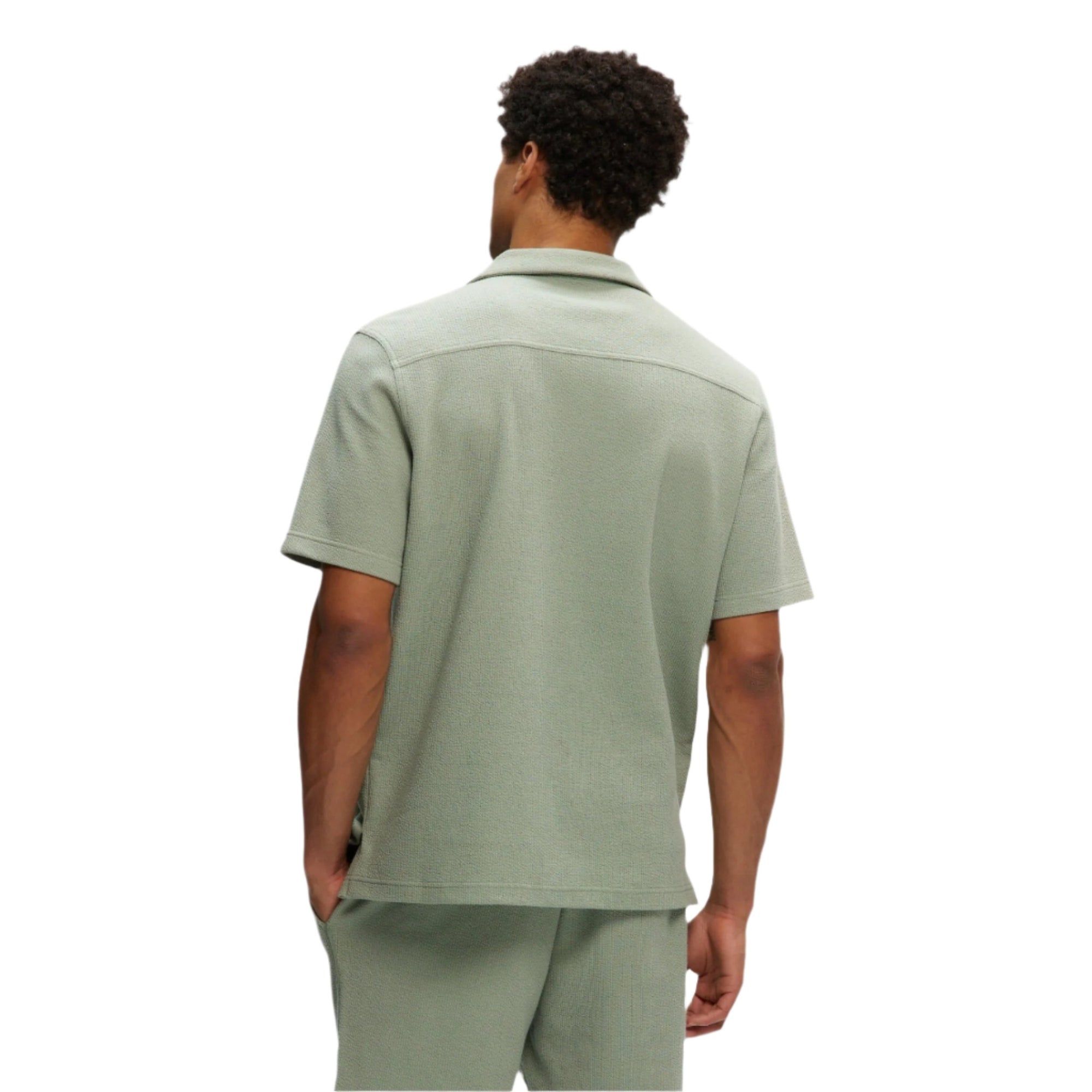 Green Rib Yacht Shirt