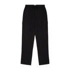 Pantalon cargo en lin noir