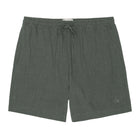 Olive Linen Shorts