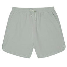 Green Rib Ringer Shorts