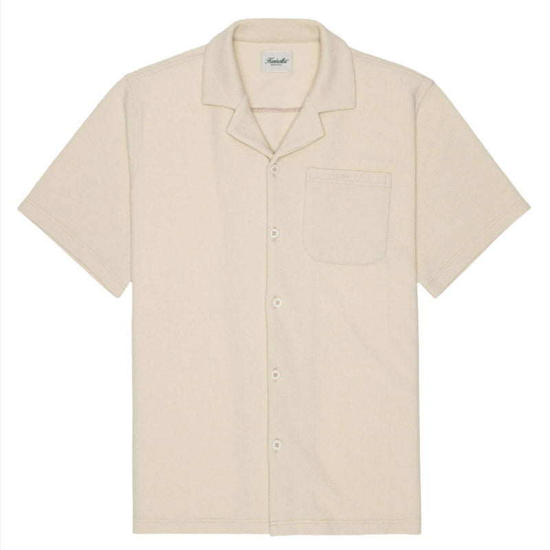 Beige Rib Yacht Shirt