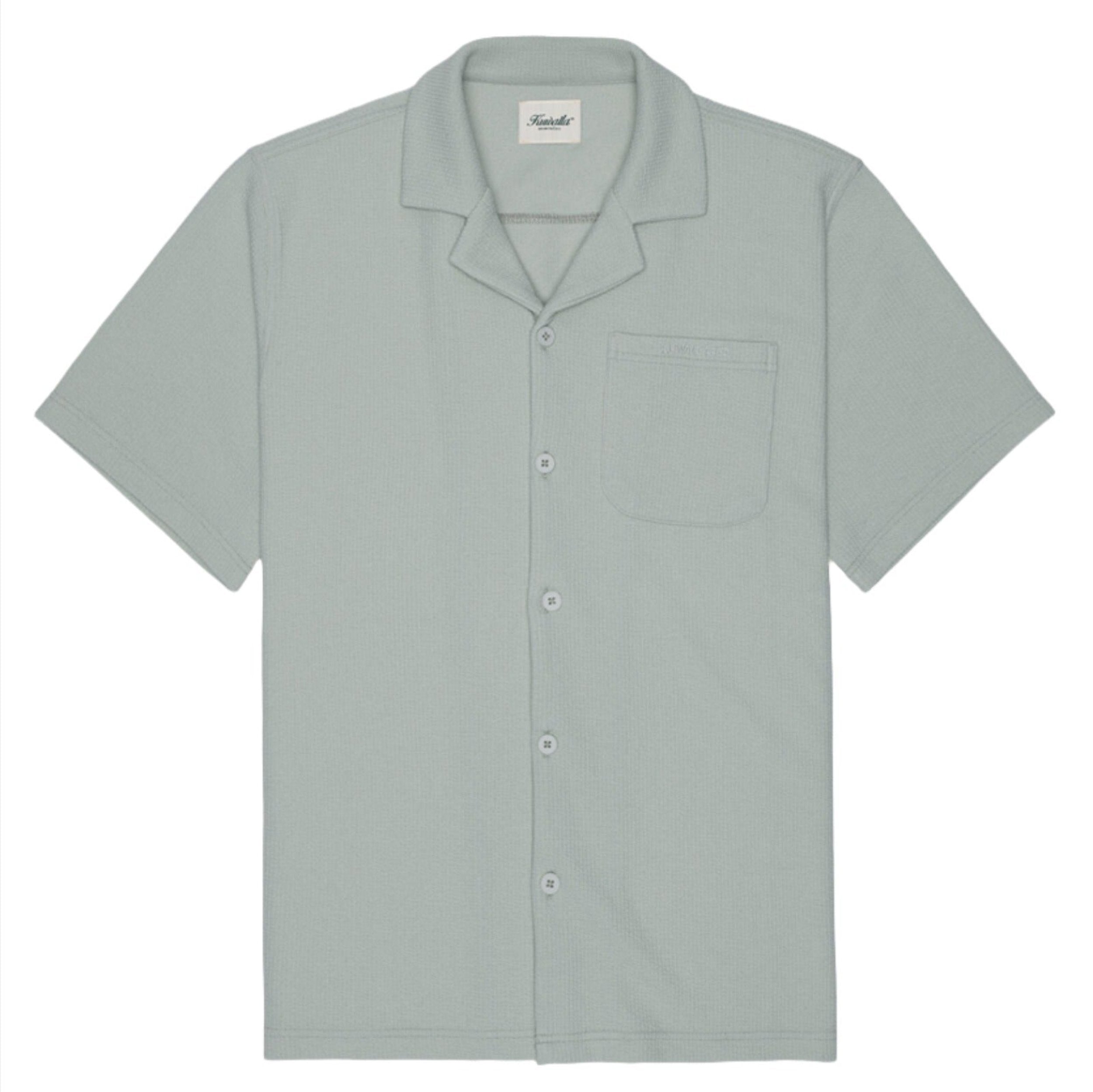 Green Rib Yacht Shirt