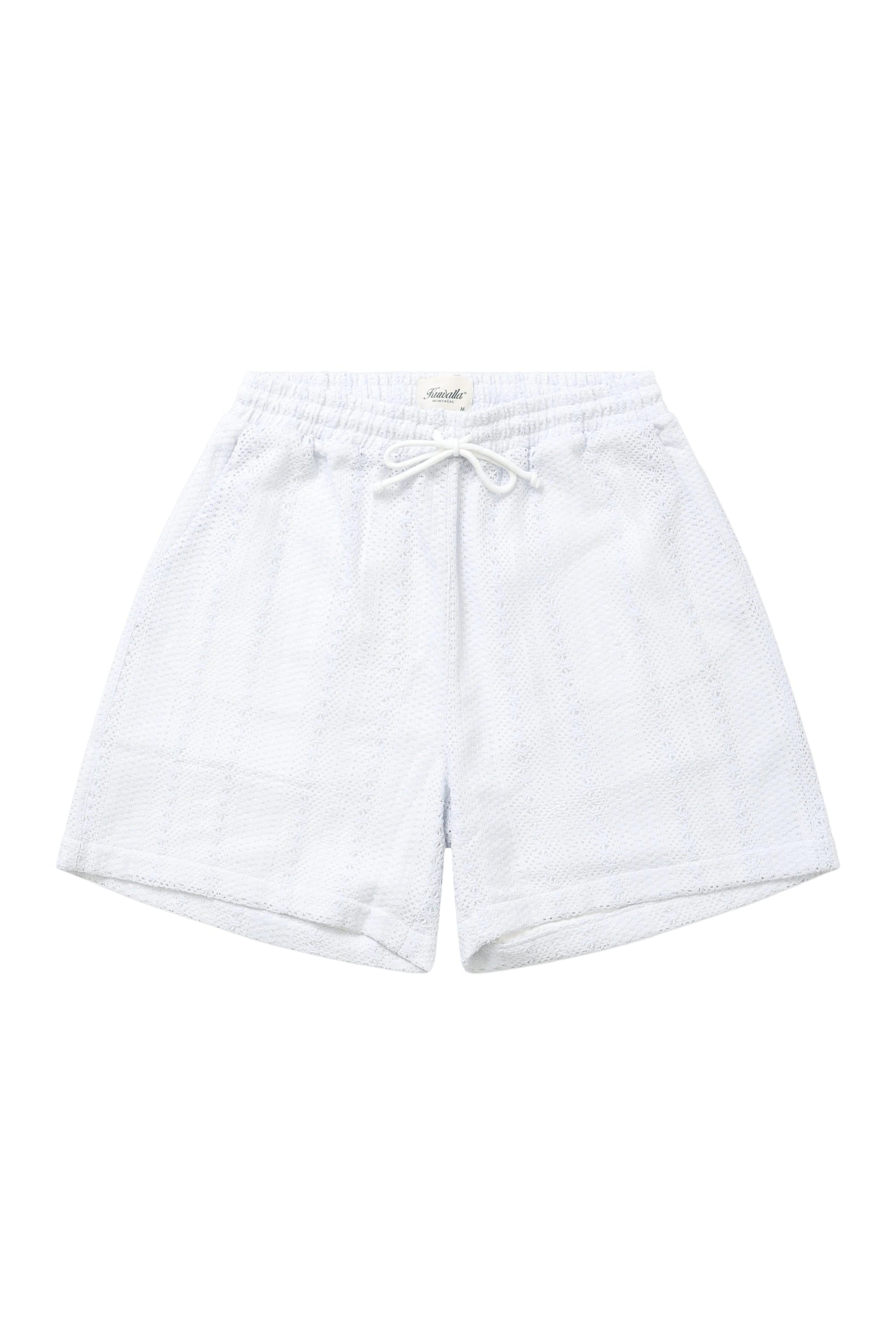 Short en crochet - Bleu ciel