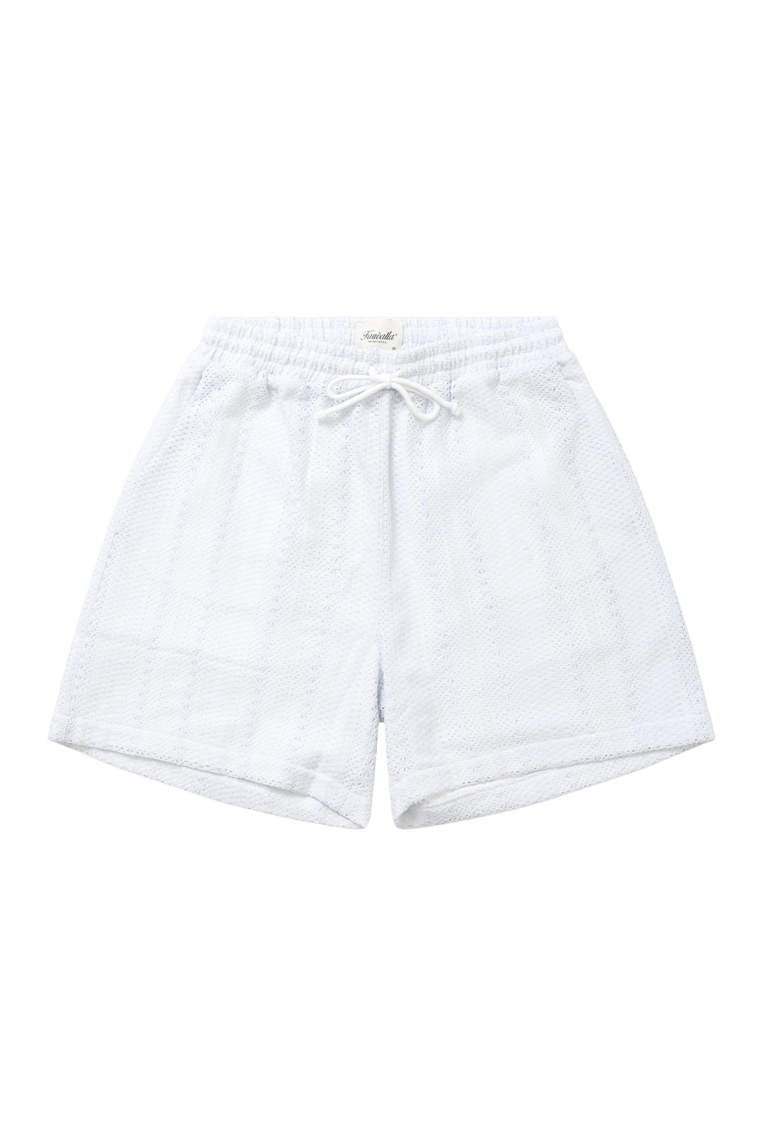 Short en crochet - Bleu ciel