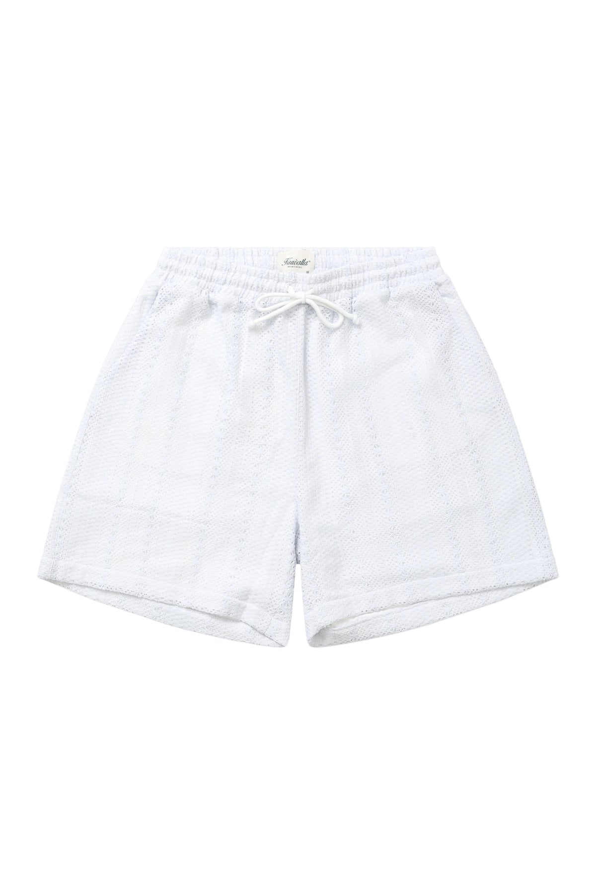 Crochet Shorts - Baby Blue-1
