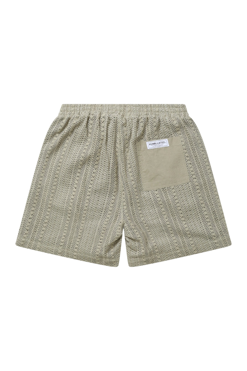 Short en crochet - Sauge