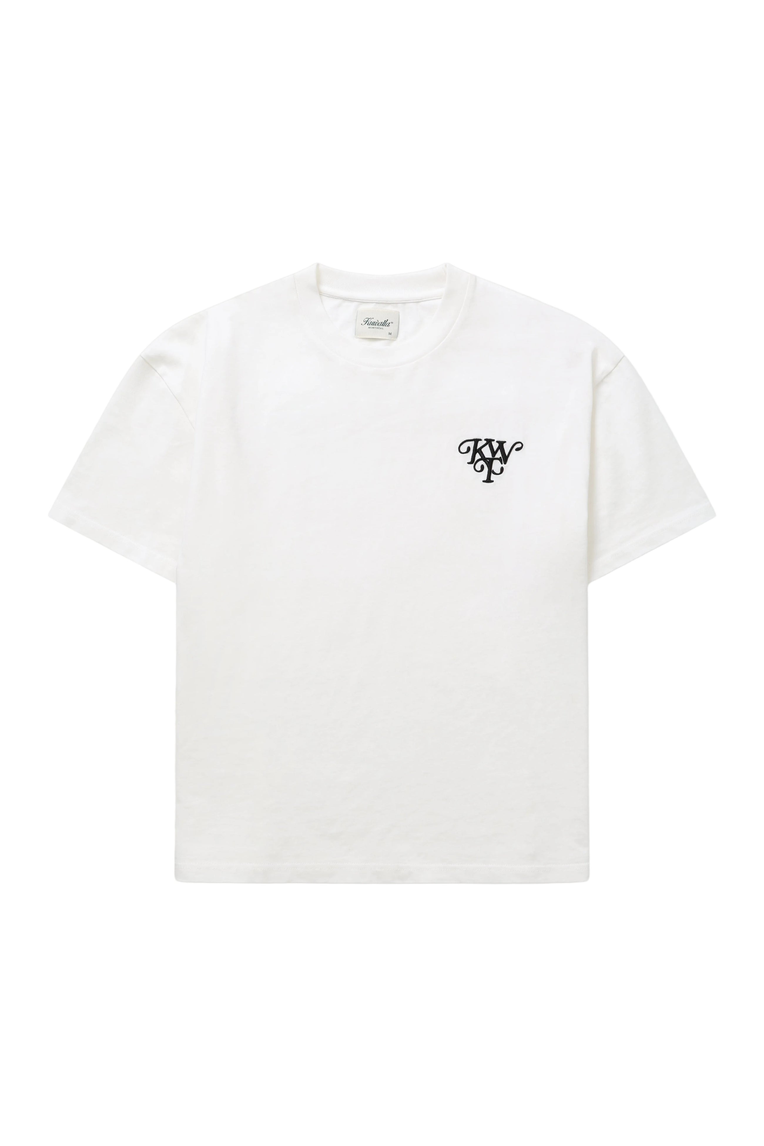 T-shirt monogrammé - Blanc