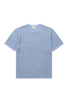 T-shirt à maille ondulée - Délavé à la pluie