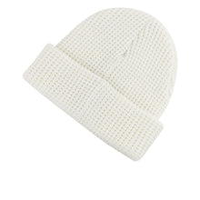 Sea Salt Waffle Knit Cuffed Beanie