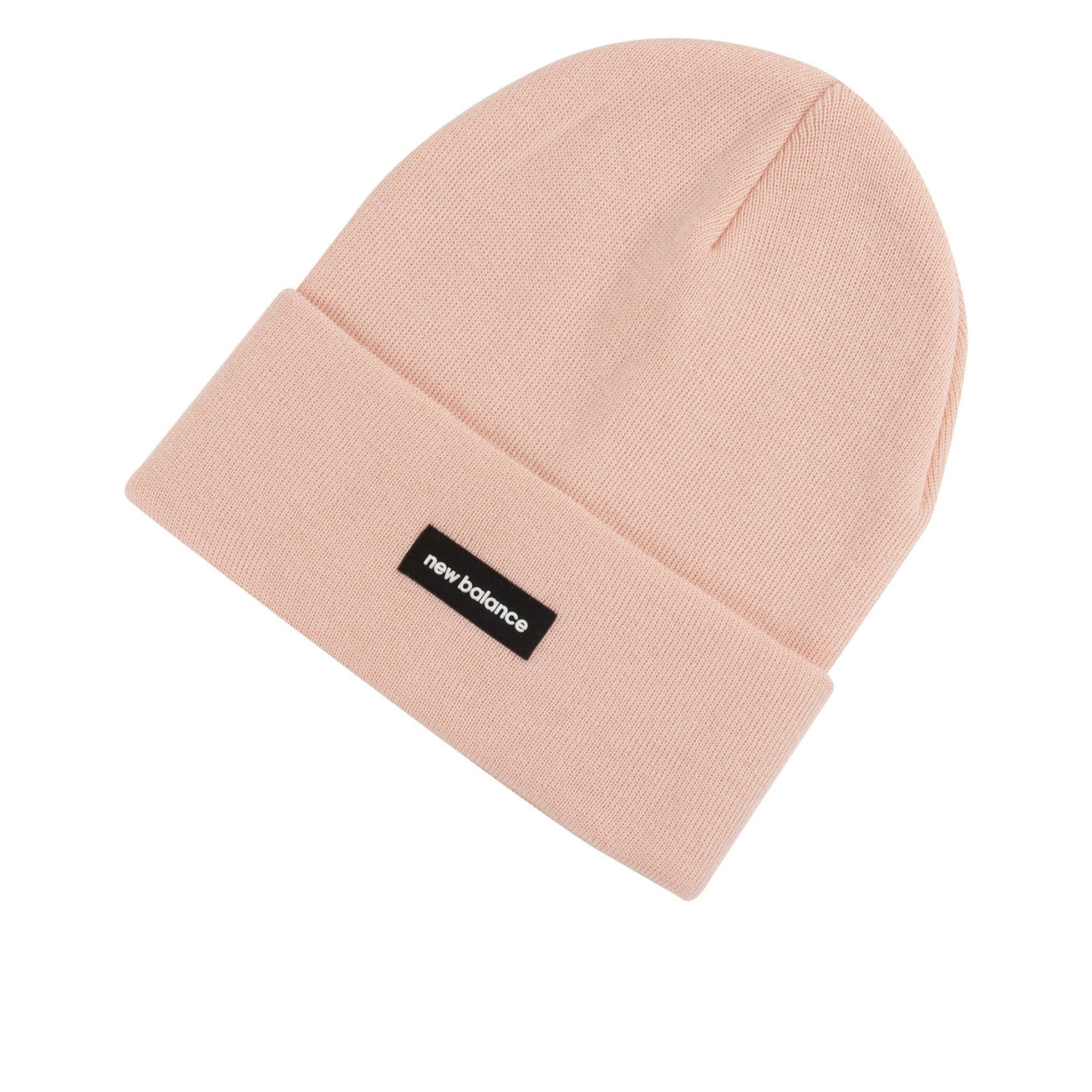 Bonnet à revers New Balance Pink Haze Linear NB en maille