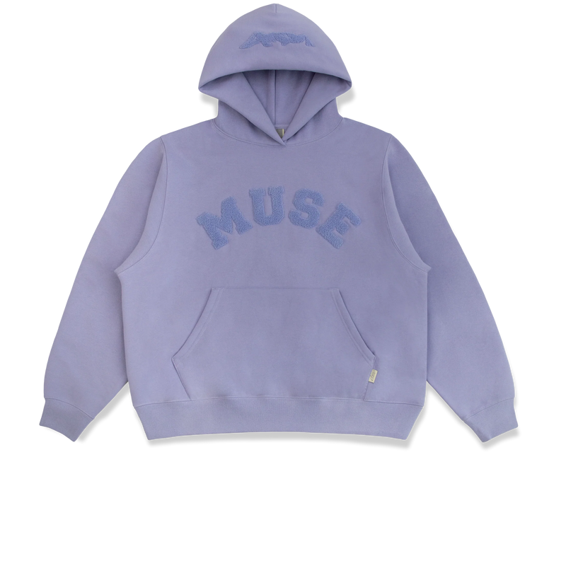 Heavyweight Chenille Hoodie - French Lilac