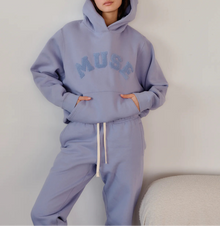 Heavyweight Chenille Hoodie - French Lilac