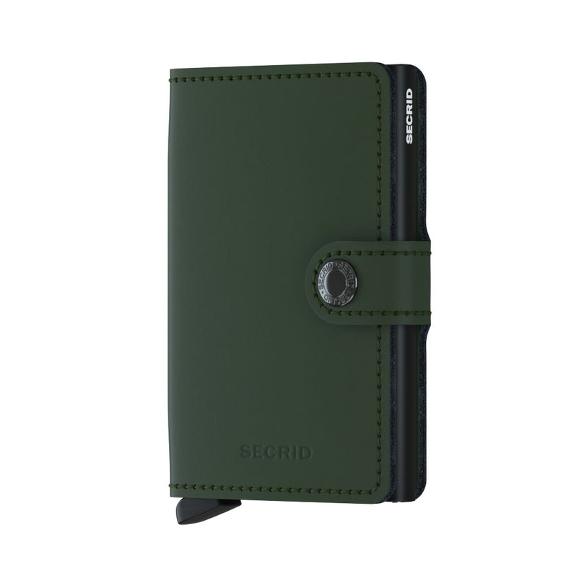 Miniwallet Matte - Green-Black