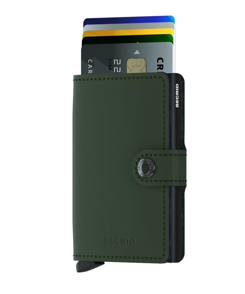 Miniwallet Matte - Green-Black