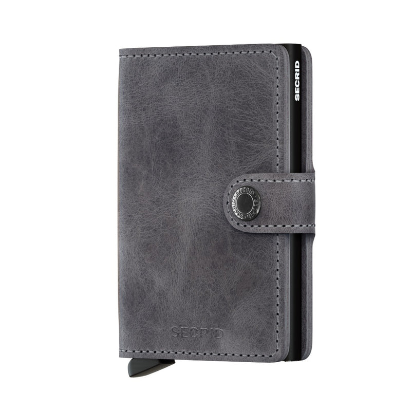 Miniwallet Vintage Grey-Black