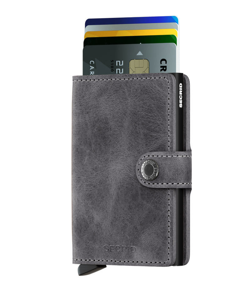 Miniwallet Vintage Grey-Black