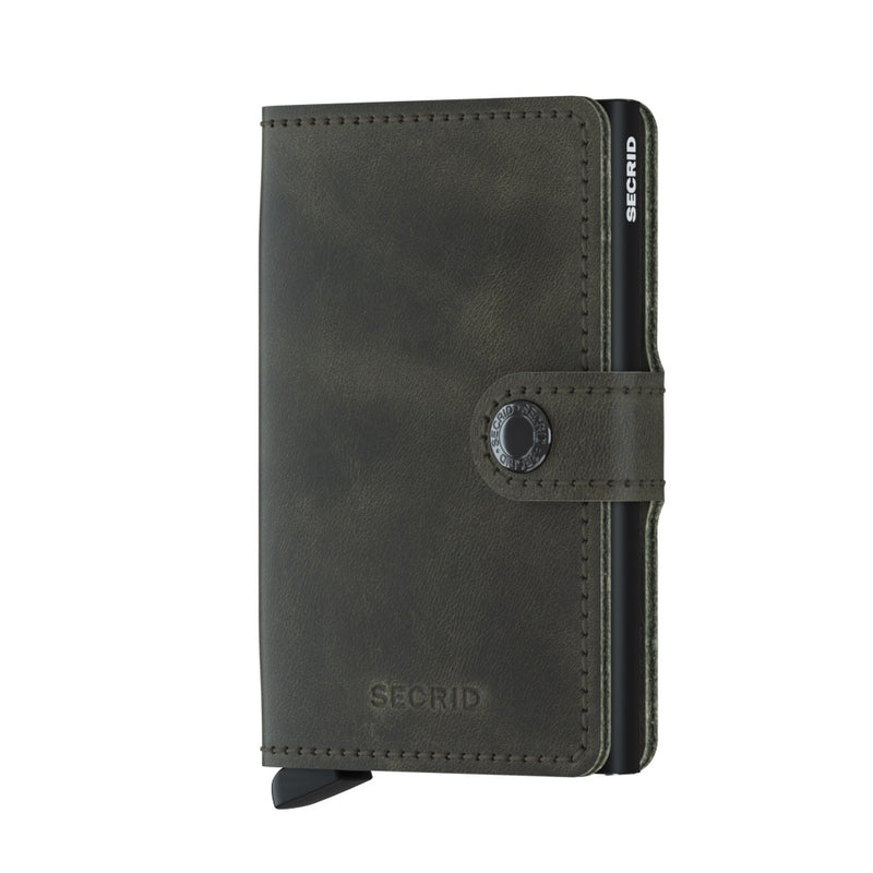 Miniwallet Vintage - Olive Black