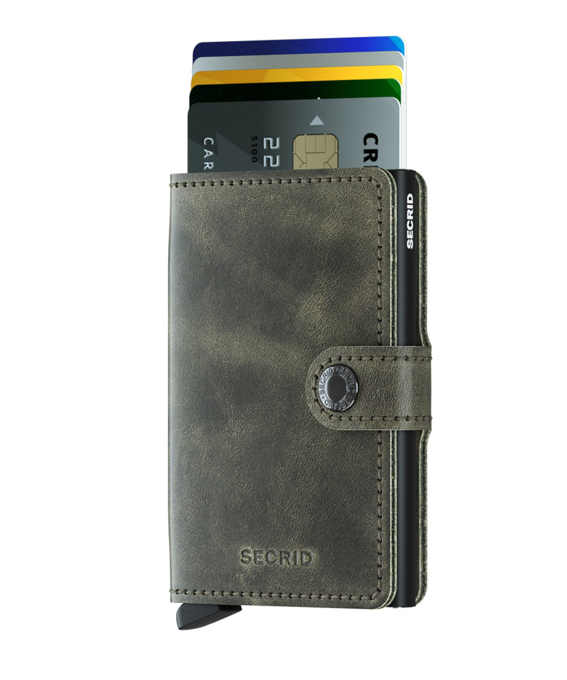 Miniwallet Vintage - Olive Black