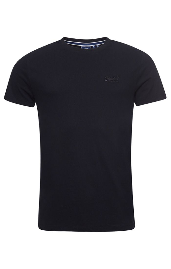 Vintage Logo Tee - Black-3