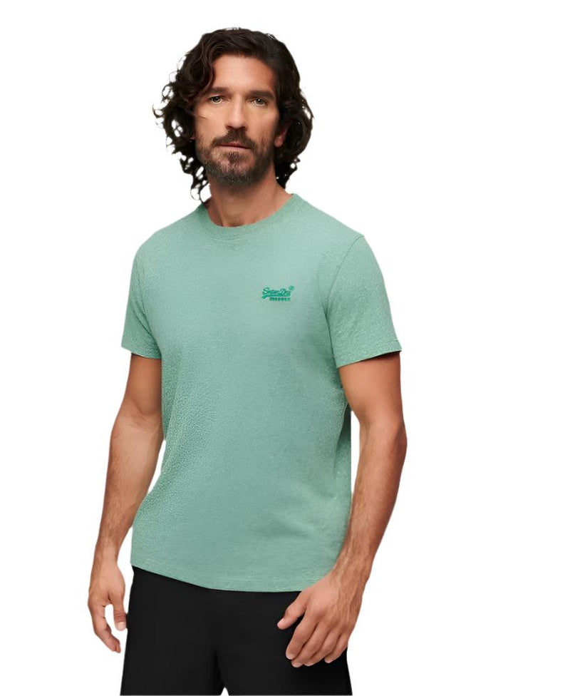 Bright Green Organic Cotton Essential Logo T-Shirt