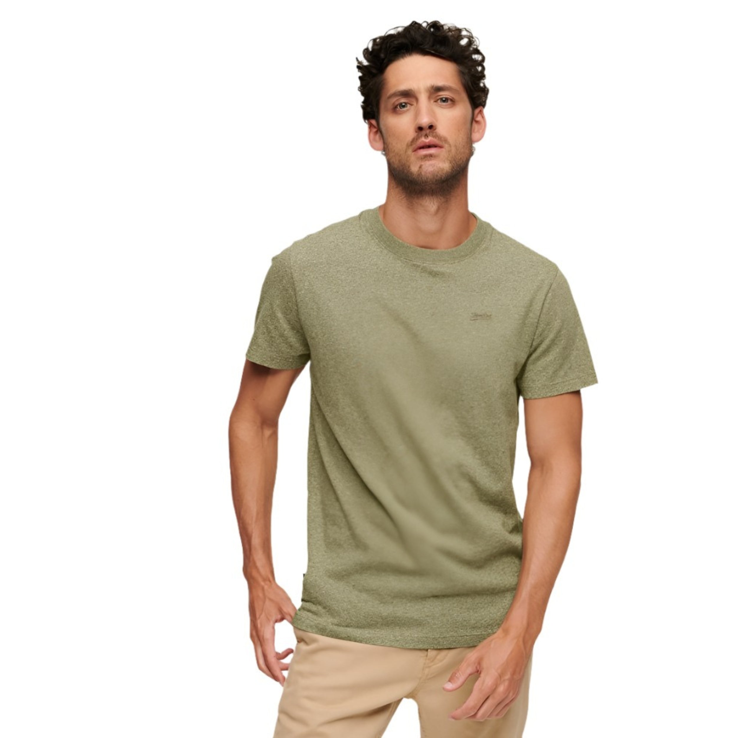 Hushed Olive Organic Cotton Essentiel T-Shirt