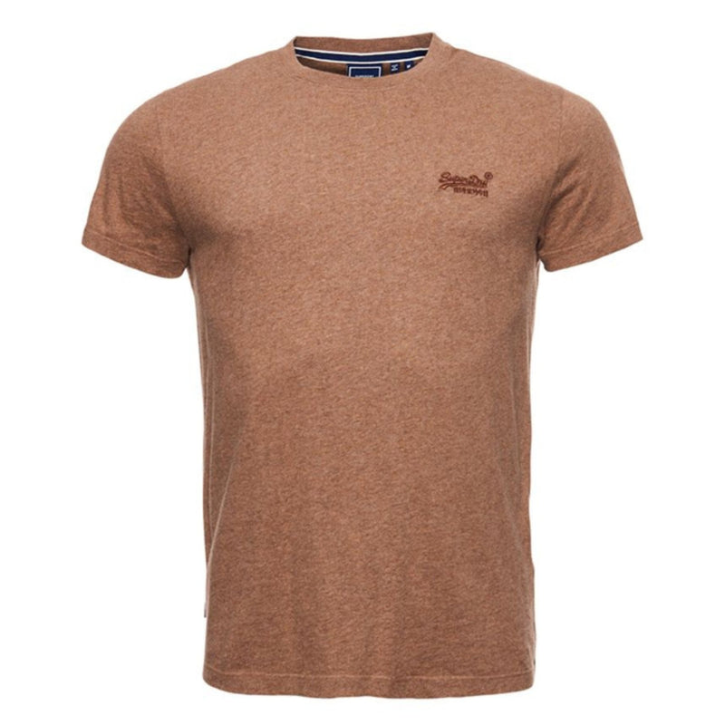 Buck Tan Marl Vintage Logo T-Shirt