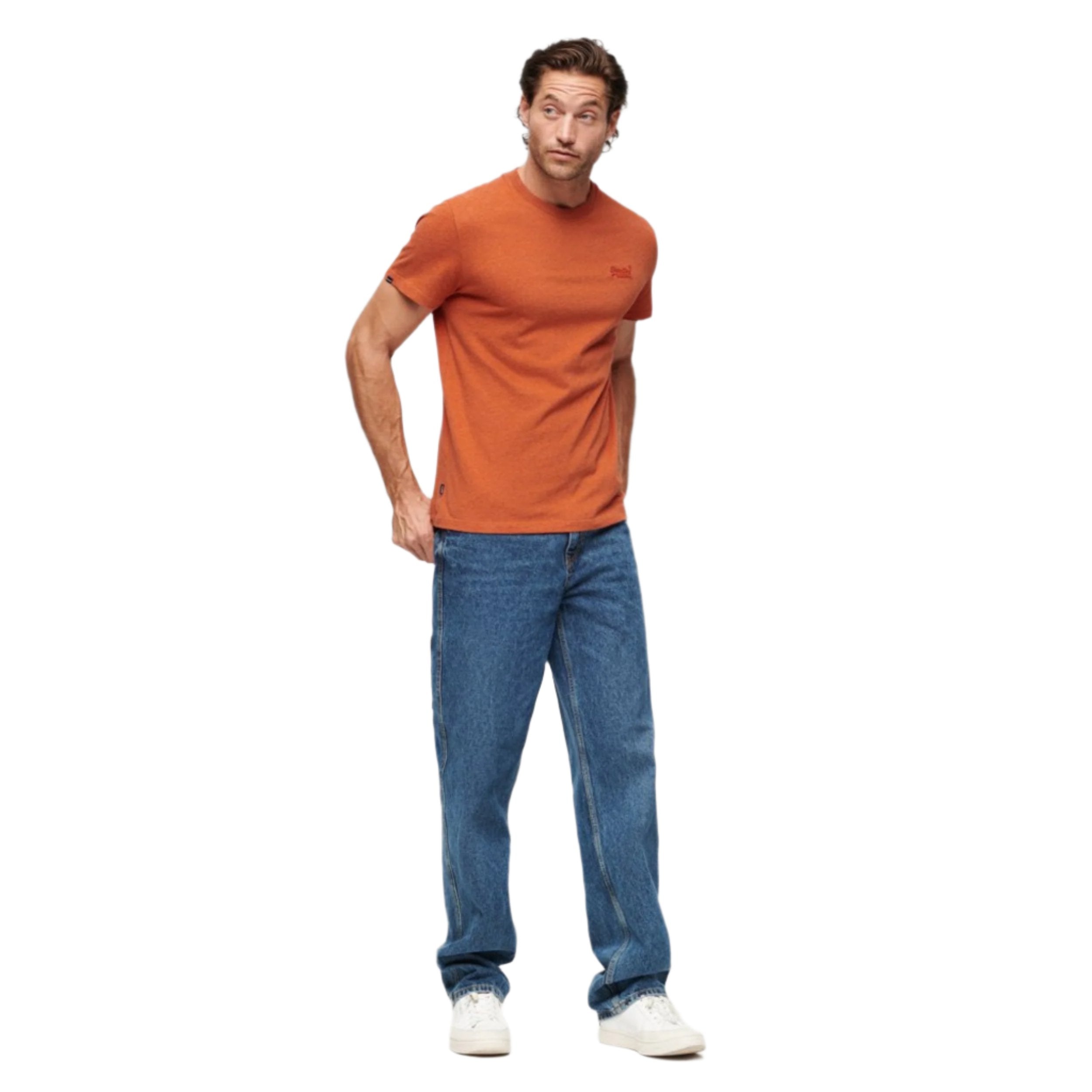 Rust Orange Organic Cotton Essentiel T-Shirt