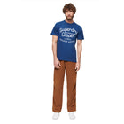 Sea Salt Blue Copper Label Script T-Shirt