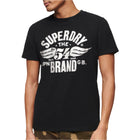 Nero Black Marl Reworked Classics Graphic T-Shirt