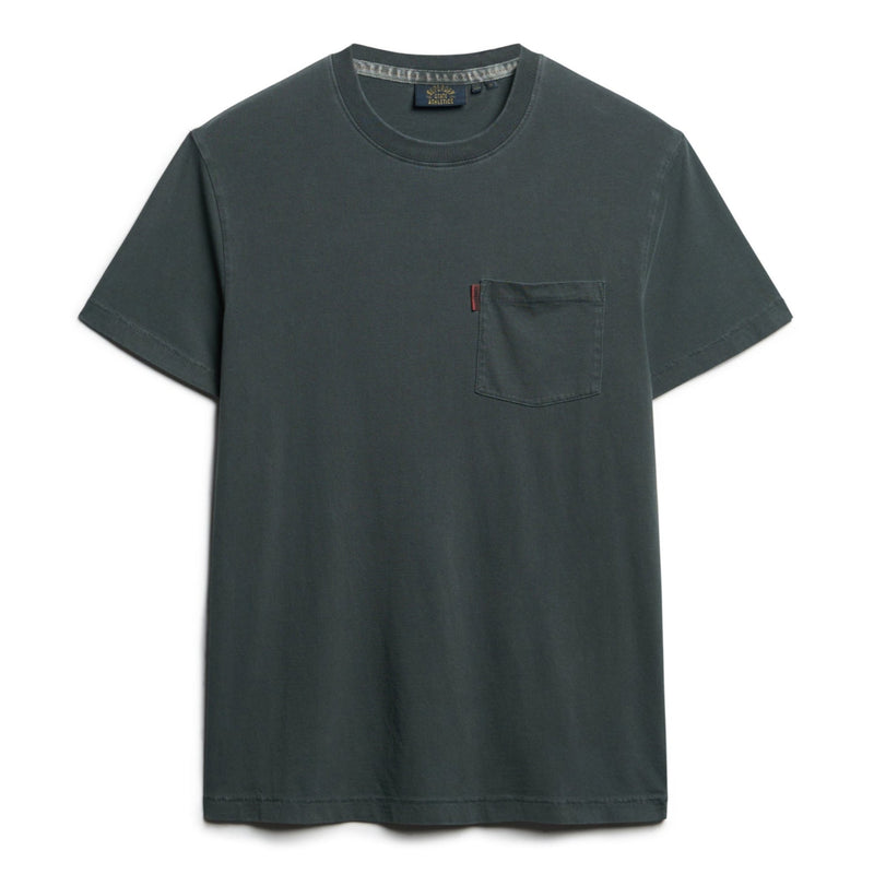 Washed Black Essential Washed Pocket T-Shirt