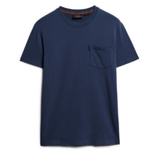 Washed Supermarine Navy Essential Washed Pocket T-Shirt