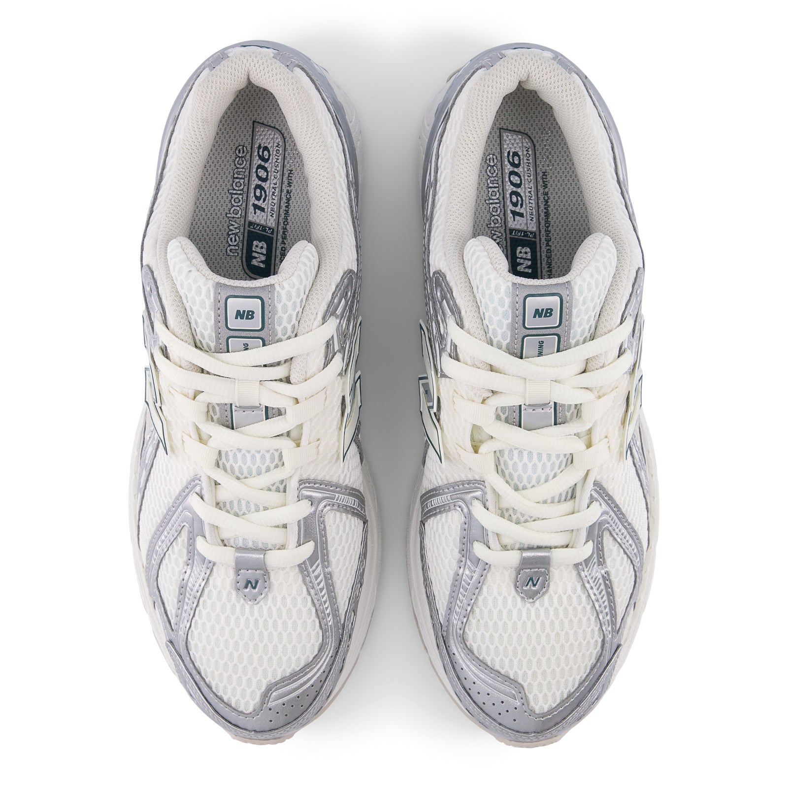 Silver Metalic 1906 Sneakers