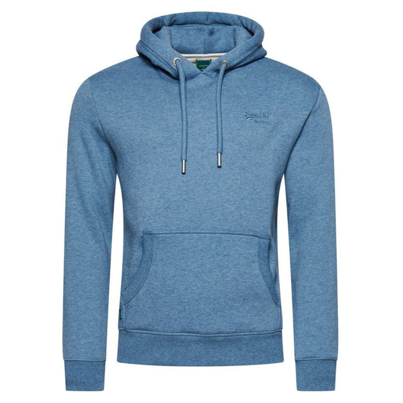 Bluestone Marl Vintage Logo Hoodie