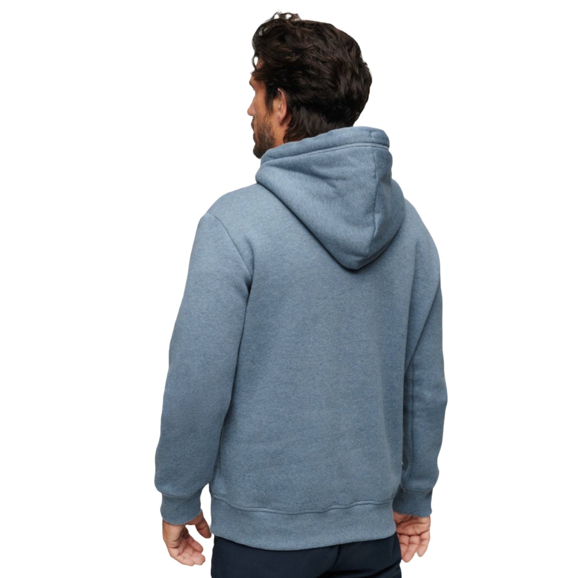 Bluestone Marl Vintage Logo Hoodie
