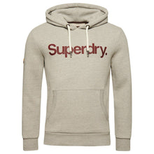 Athletic Grey Marl Core Logo Classic Hoodie