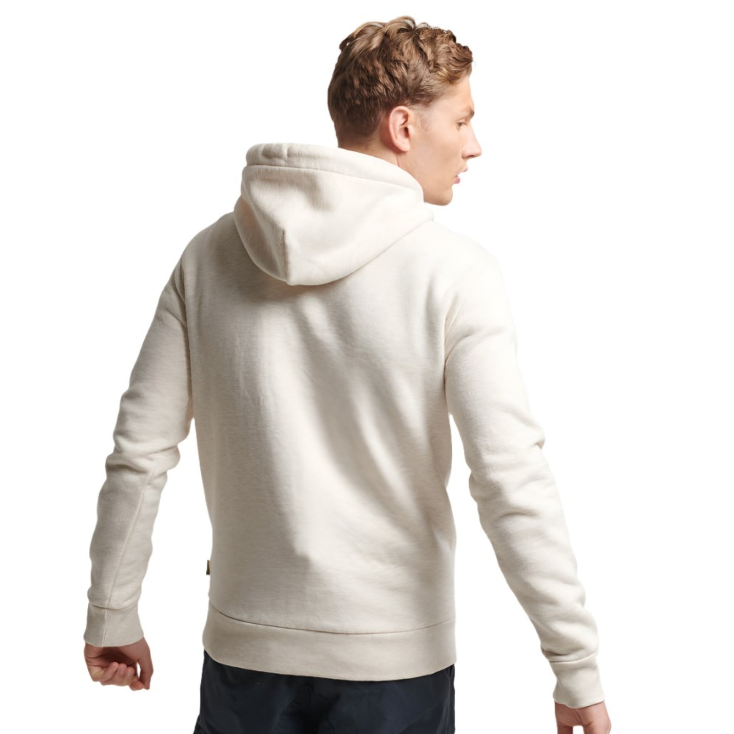 Oat Marl Soda Pop Vintage Logo Classic Hoodie